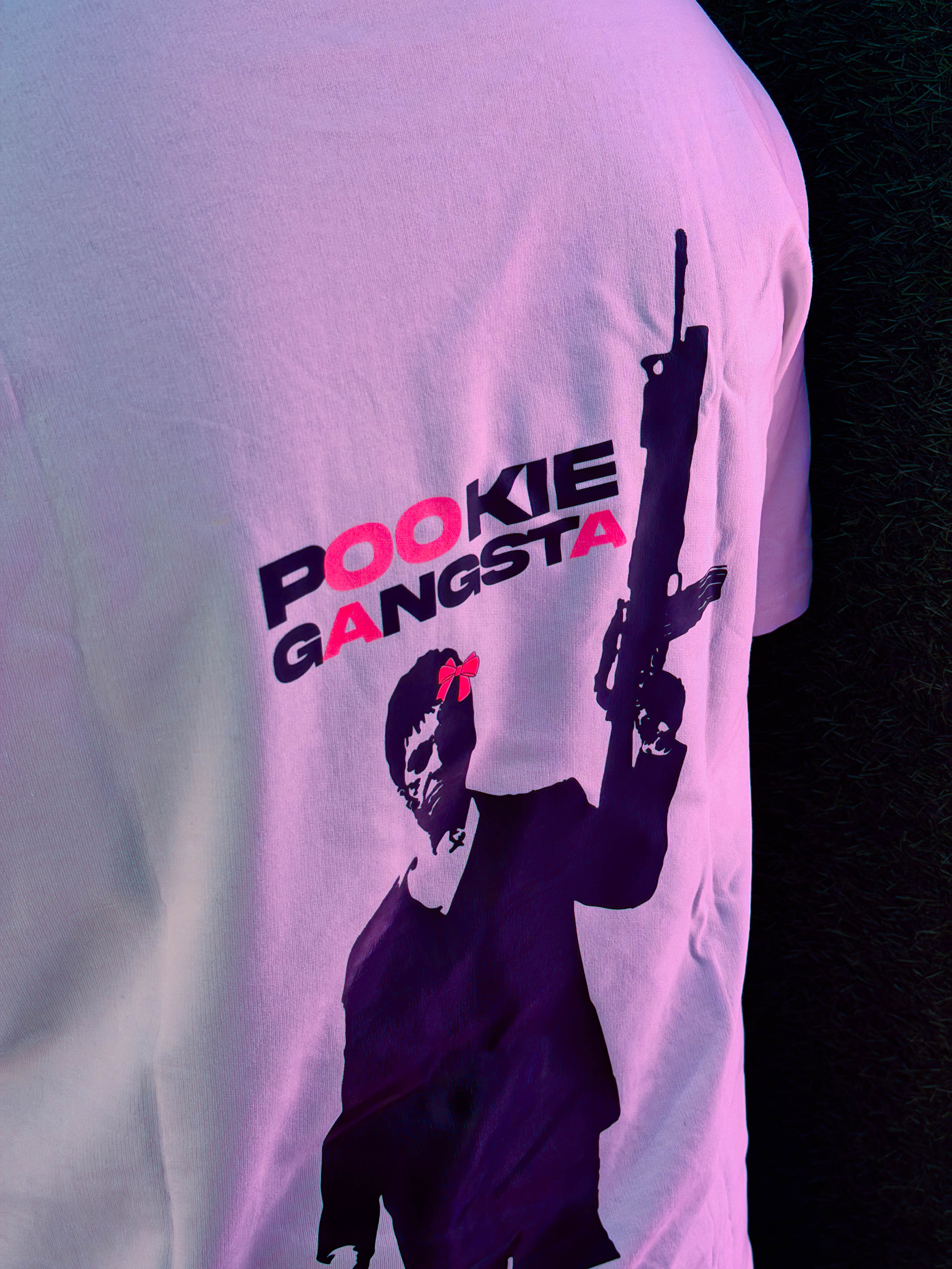 Pookie Gangsta Oversized Tee